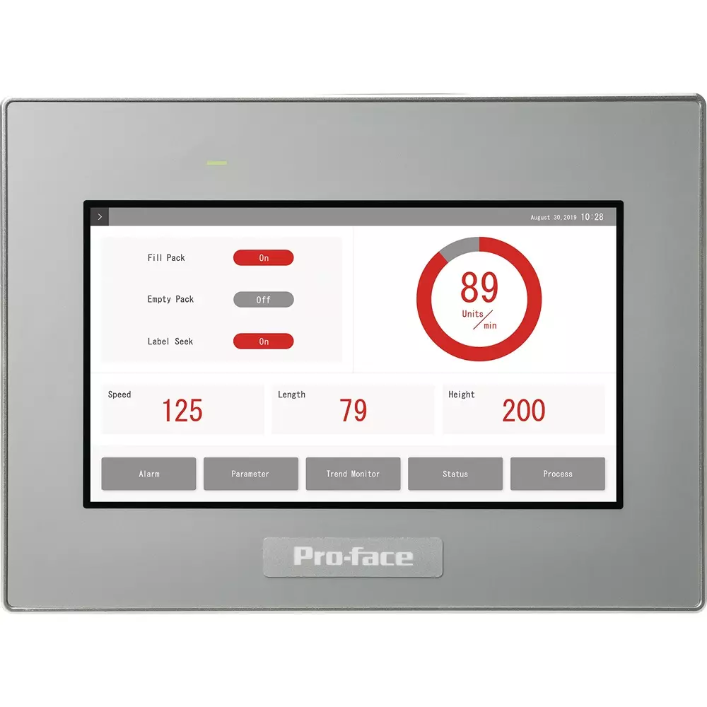 Schneider Electric Touch Panel 24 V DC Rated Voltage, PFXST6400WAD