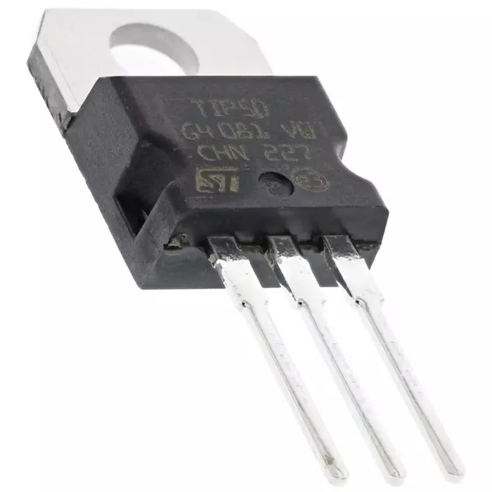STMicroelectronics NPN Transistor 1 A 400 V 3-Pin TO-220 Package, TIP50 (Pack of 5 Pcs)