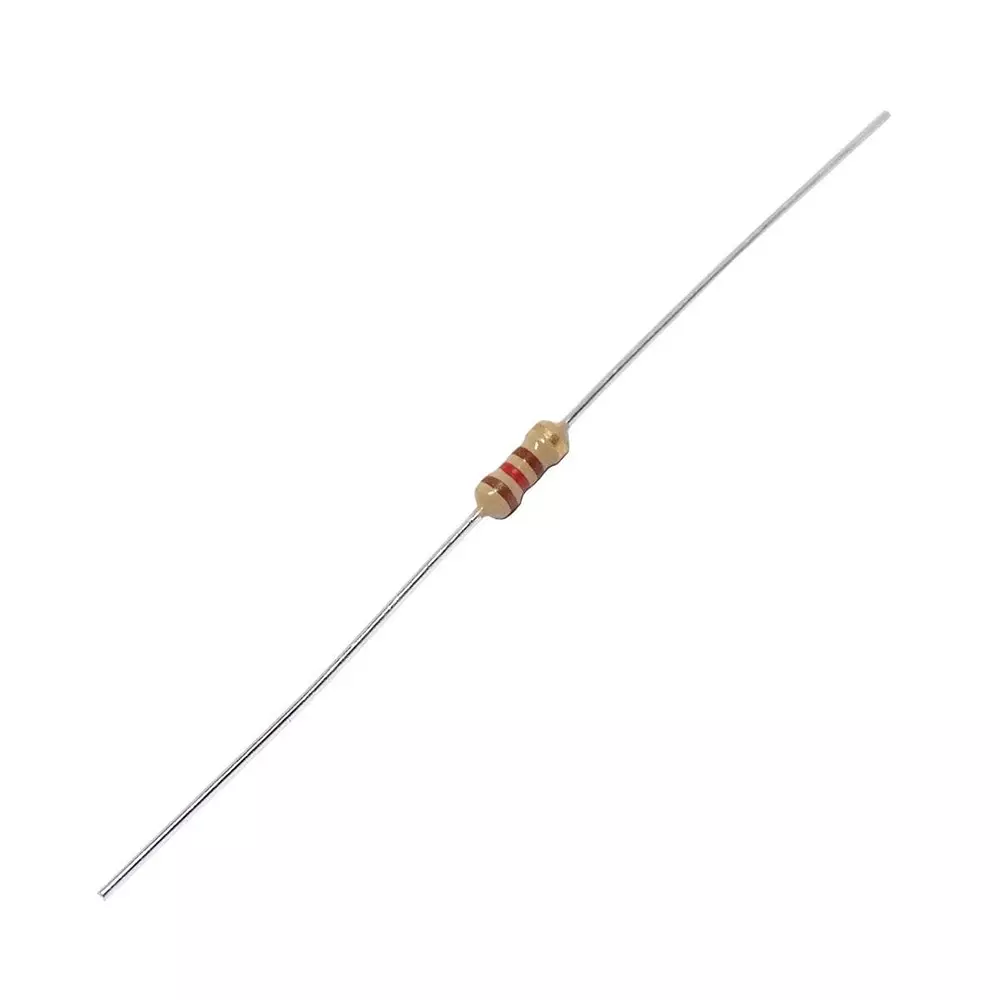 Yageo Carbon Film Resistor Axial Termination 5 MOhms Resistance, CFR-50JT-52-5M