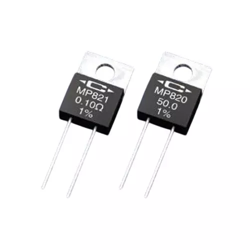 CADDOCK Thick Film Resistor Leaded Radial Termination 5 Ohms Resistance, 684-MP821-5