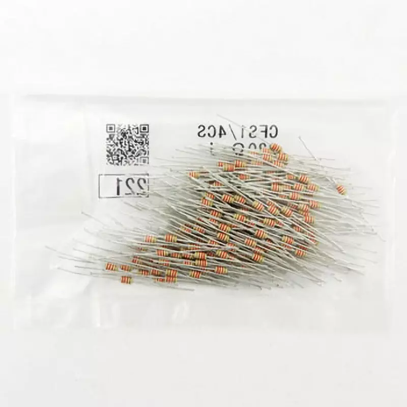 KOA Fixed Resistor 300 V Withstand Voltage 220 Ω Nominal Resistance, CFS1/4CS221J (Pack of 200)