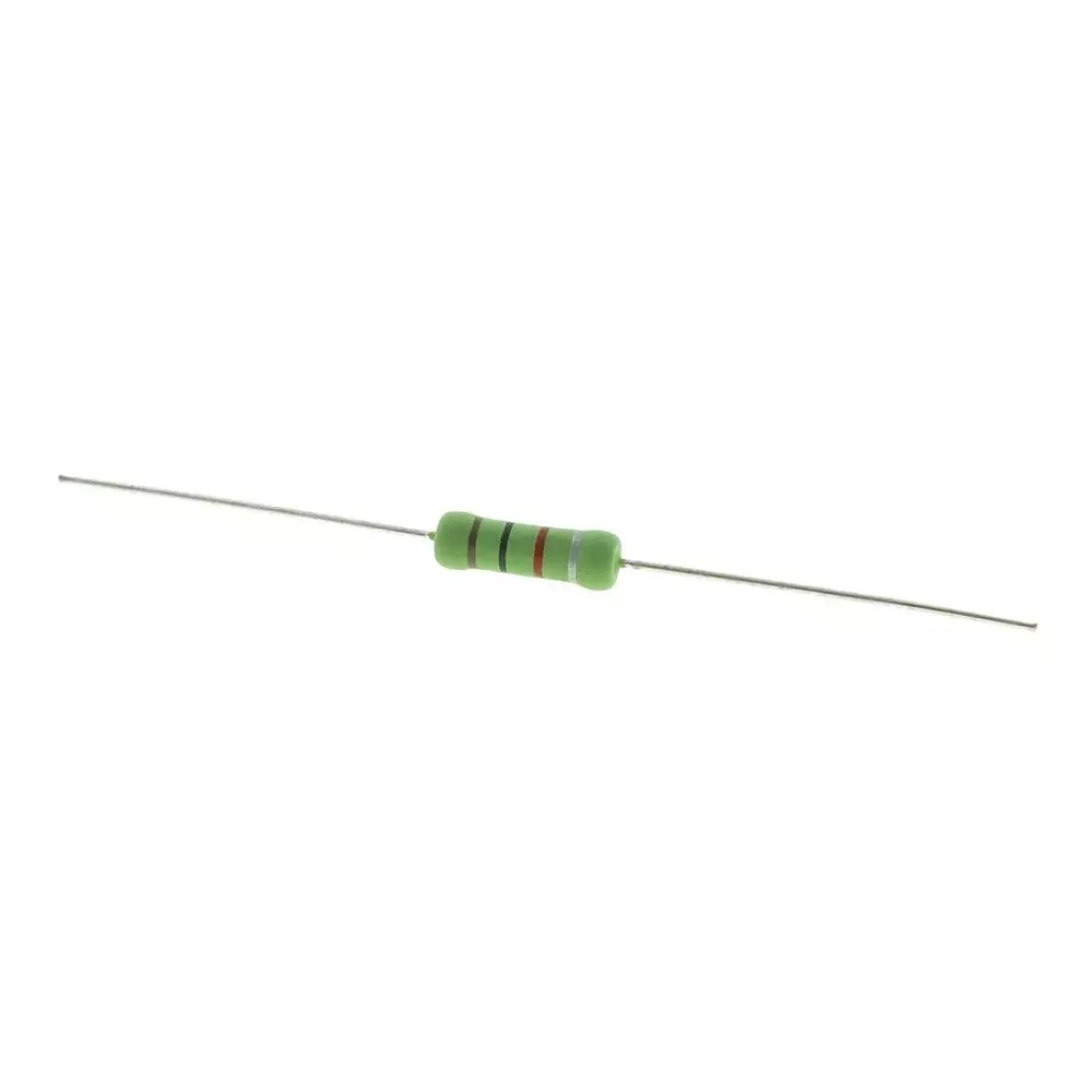 KOA Carbon Film Resistor Axial Termination 62 Ohms Resistance, CFS1/4CT52R620J