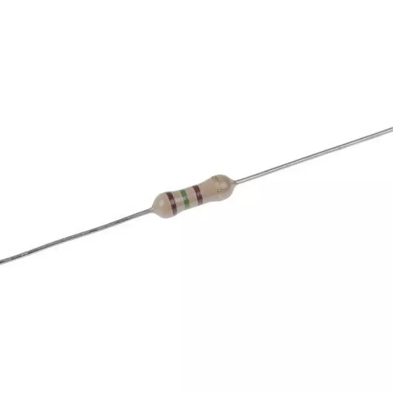 TE CONNECTIVITY Carbon Film Resistor 150 Ω Resistance 0.5 W Power, CFR50J150RW (Pack of 3000)