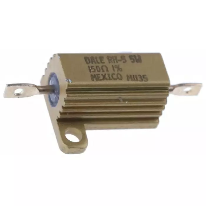 Vishay Chassis Mount Resistor Wire Wound 7.5 W Power Rating 150 Ω Resistance, RH005150R0FE02 (Pack of 100)