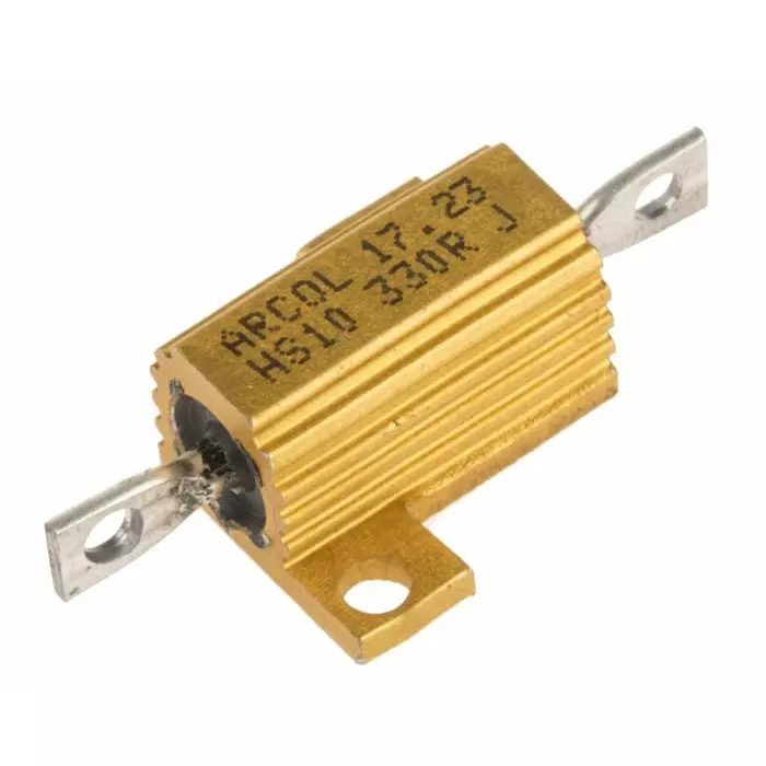Arcol 330 Ω 10W Wire Wound Chassis Mount Resistor ±5%, HS10 330R J