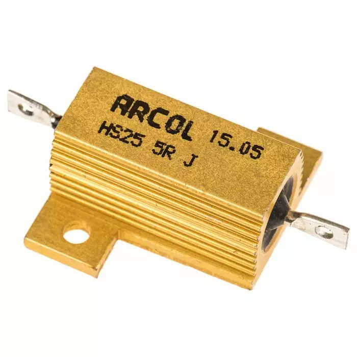 Arcol 5 Ω 25W Wire Wound Chassis Mount Resistor ±5%, HS25 5R J