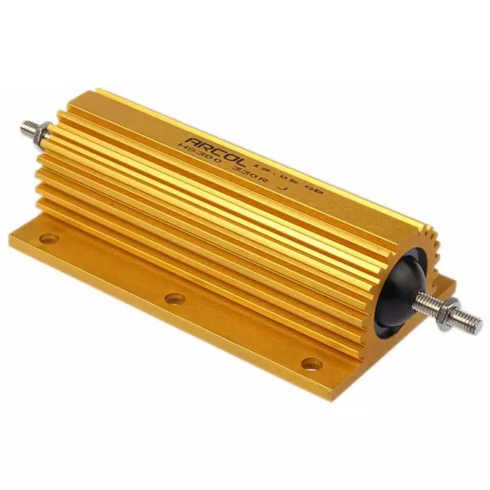 Arcol 330 Ω 300W Wire Wound Chassis Mount Resistor ±5%, HS300 330R J