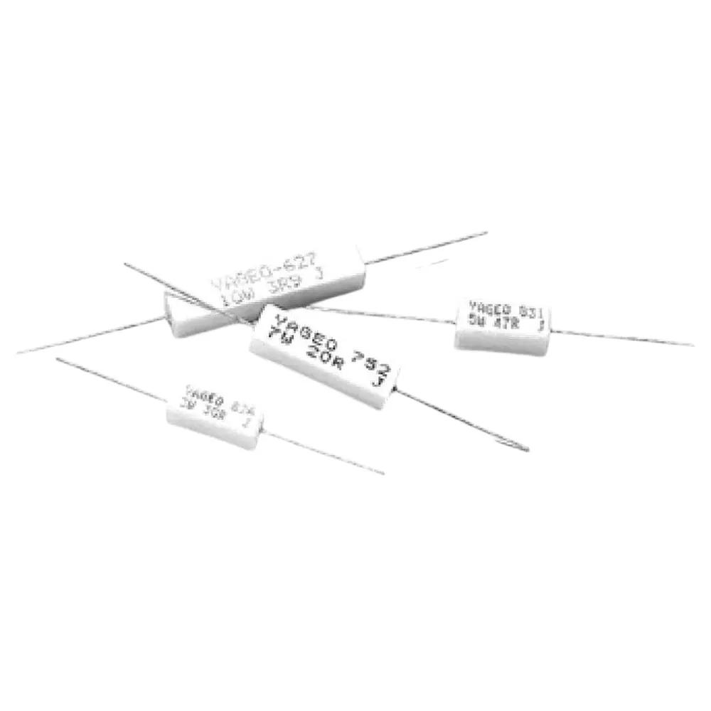 Yageo Wirewound Resistor 4.7 Ohms Resistance 5 W Power, NSP500JB-4R7