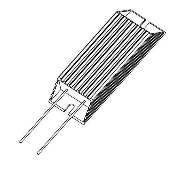 TE CONNECTIVITY Wirewound Resistor Chassis Mount Wire Lead Termination 100 Ohms Resistance, CJP120J100RJ