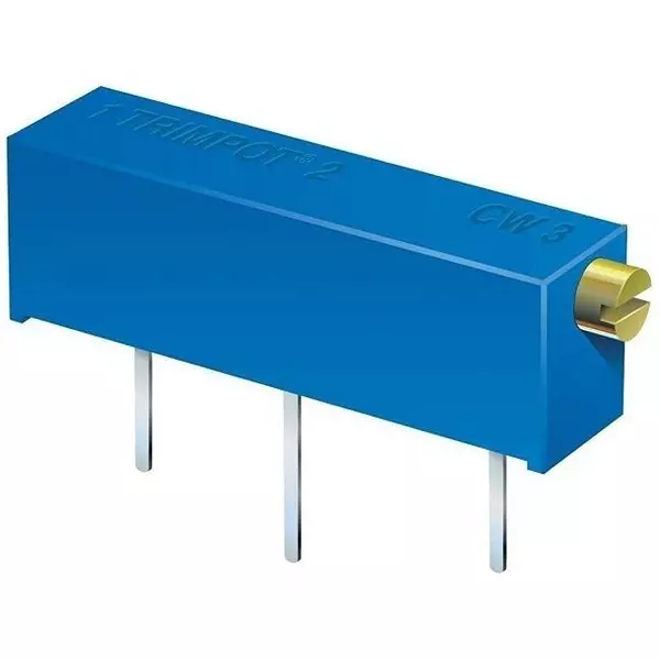 Bourns Multiturn Trimmer Resistor PC Pin Termination 500 kOhms Resistance, 652-3059Y-1-504LF