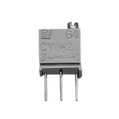 TT Electronics Multiturn Trimmer Resistor PC Pin Termination 200 Ohms Resistance, 858-64YR200LF