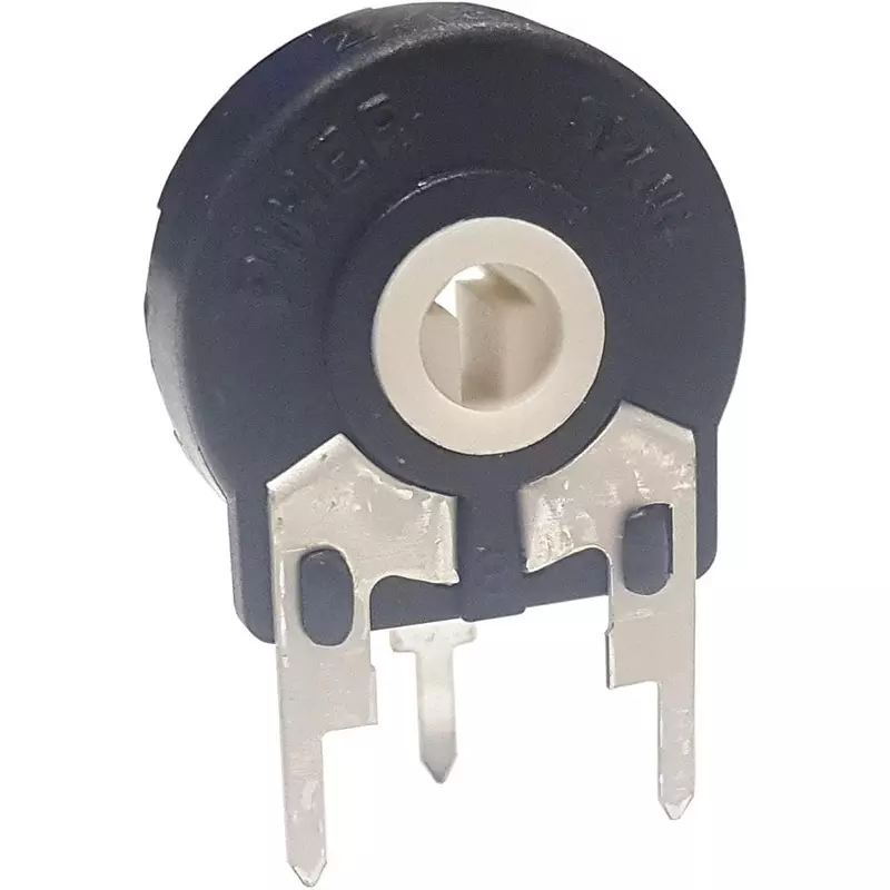 Piher Single Turn Trimmer Resistor Through Hole Termination 4.7 MOhms Resistance, 531-PT15NH05475A202S