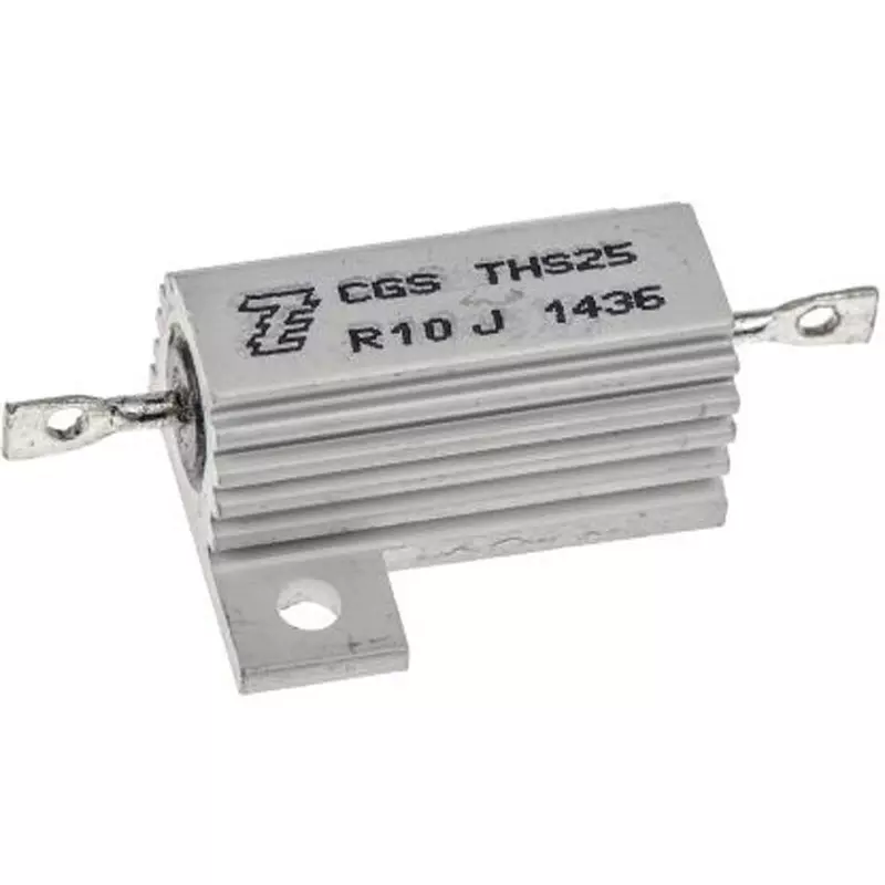TE CONNECTIVITY Chassis Mount Resistor Winding 25 W Rated Power, THS25R10J