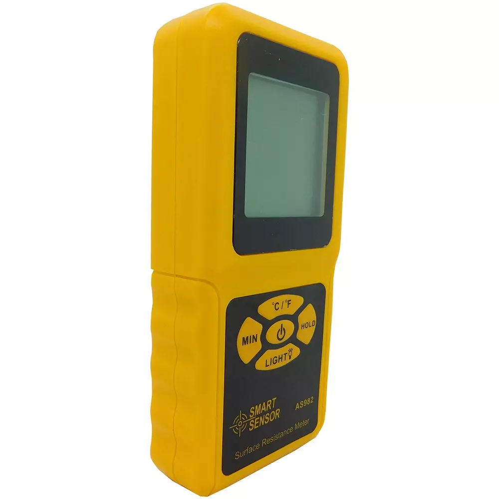 BROADWATCH Digital Surface Resistance Meter Resistance: 1 kΩ to 1TΩ Measurement Range, SR-METER-AS982