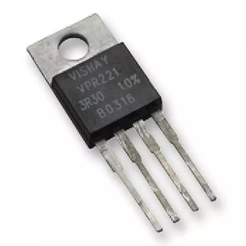 VPG FOIL RESISTORS RES, 1R, 1%, 8W, TO-220, METAL FOIL, Y16901R00000F9L