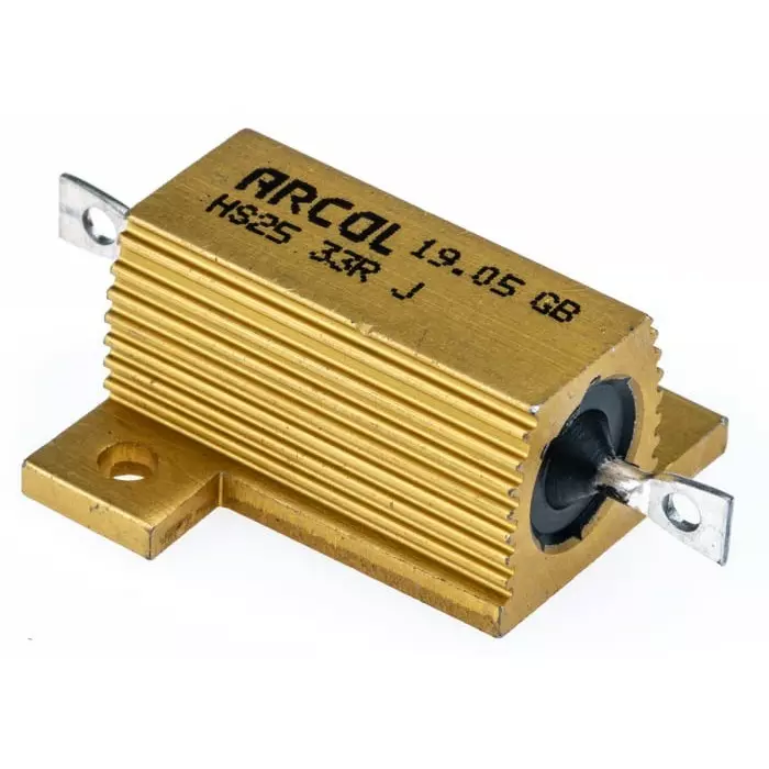 Arcol 33 Ω 25W Wire Wound Chassis Mount Resistor ±5%, HS25 33R J