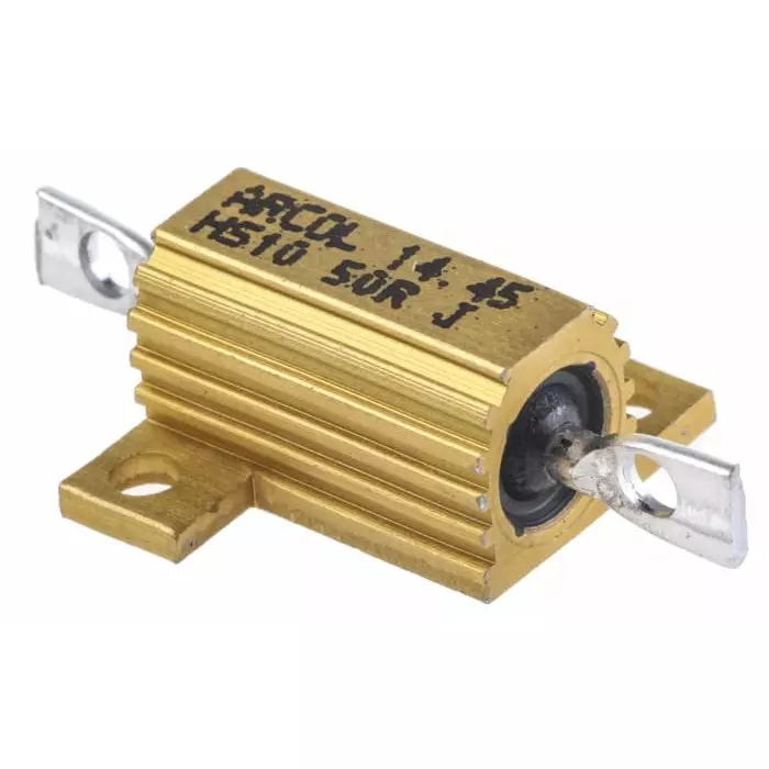 Arcol 50 Ω 10W Wire Wound Chassis Mount Resistor ±5%, HS10 50R J