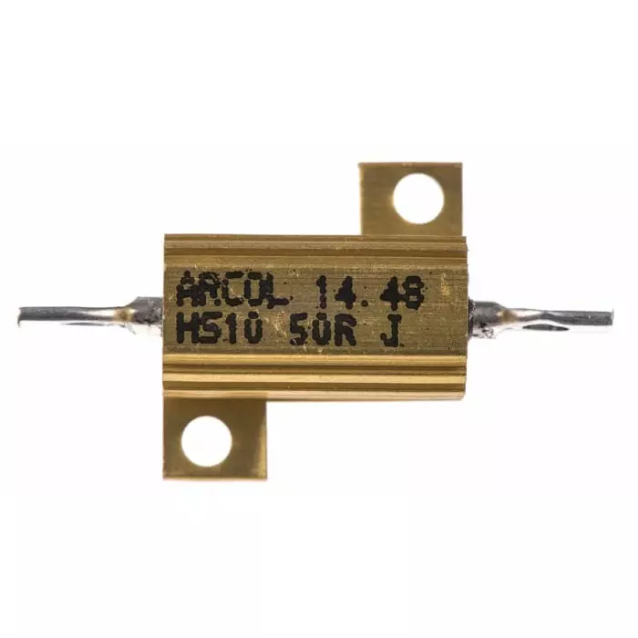 Arcol 50 Ω 10W Wire Wound Chassis Mount Resistor ±5%, HS10 50R J