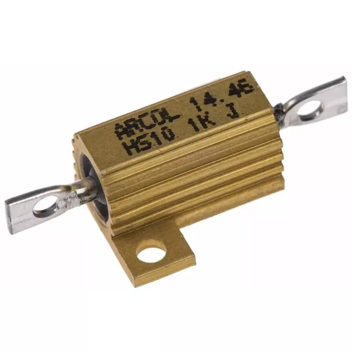 Arcol 1k Ω 10W Wire Wound Chassis Mount Resistor ±5%, HS10 1K J