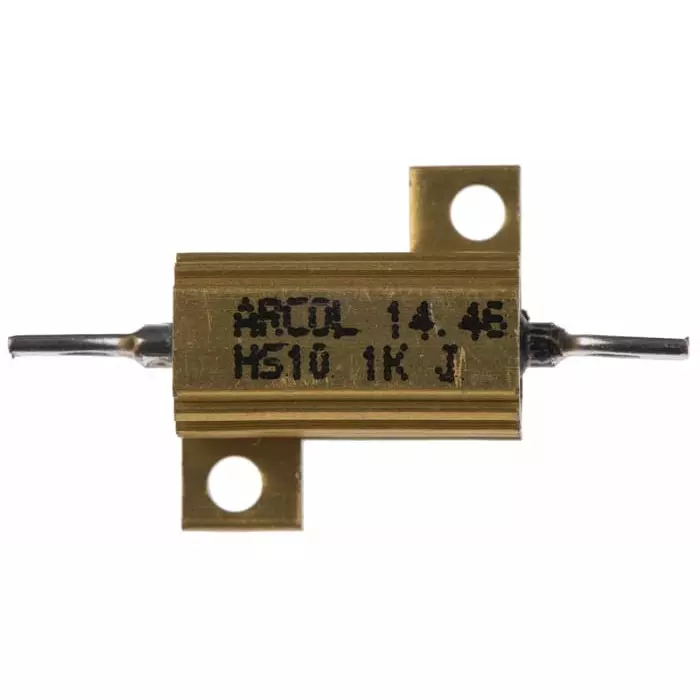 Arcol 1k Ω 10W Wire Wound Chassis Mount Resistor ±5%, HS10 1K J