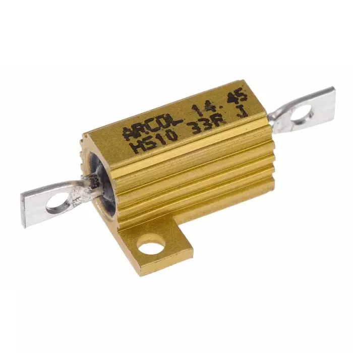Arcol 33 Ω 10W Wire Wound Chassis Mount Resistor ±5%, HS10 33R J