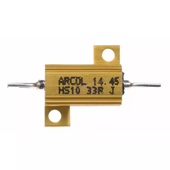Arcol 33 Ω 10W Wire Wound Chassis Mount Resistor ±5%, HS10 33R J