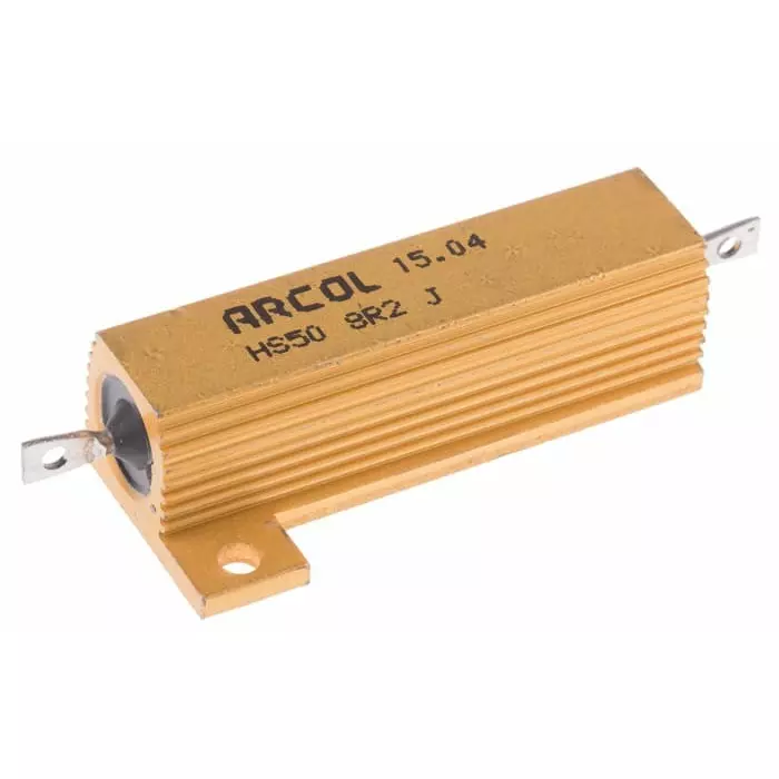 Arcol 8.2 Ω 50W Wire Wound Chassis Mount Resistor ±5%, HS50 8R2 J