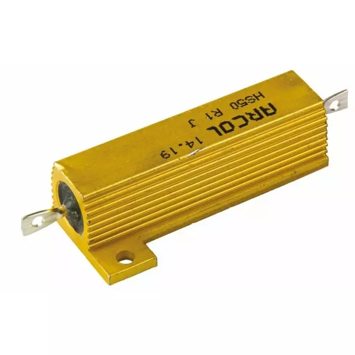 Arcol 100 mΩ 50W Wire Wound Chassis Mount Resistor ±5%, HS50 R1 J