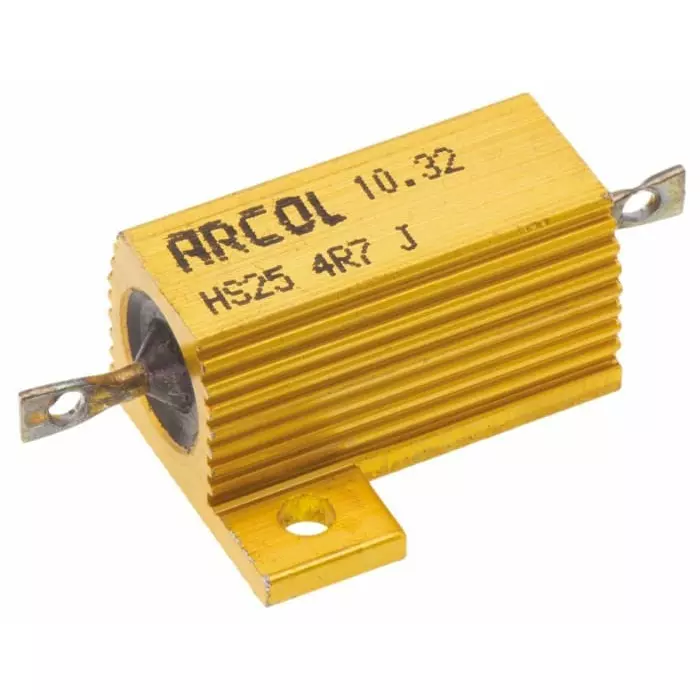 Arcol 4.7 Ω 25W Wire Wound Chassis Mount Resistor ±5%, HS25 4R7 J