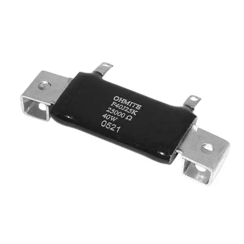 Ohmite Wirewound Resistor Chassis Mount Solder Lug Termination 25 Ohms Resistance, F40J25RE