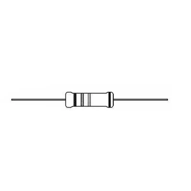 TE CONNECTIVITY Metal Oxide Resistor Axial Termination 5.1 kOhms Resistance, 279-ROX7J5K1