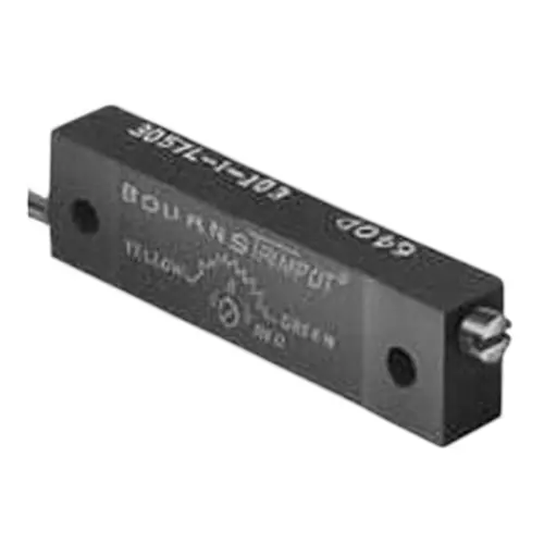 Bourns Multiturn Trimmer Resistor PC Pin Termination 5 kOhms Resistance, 652-3057P-1-502