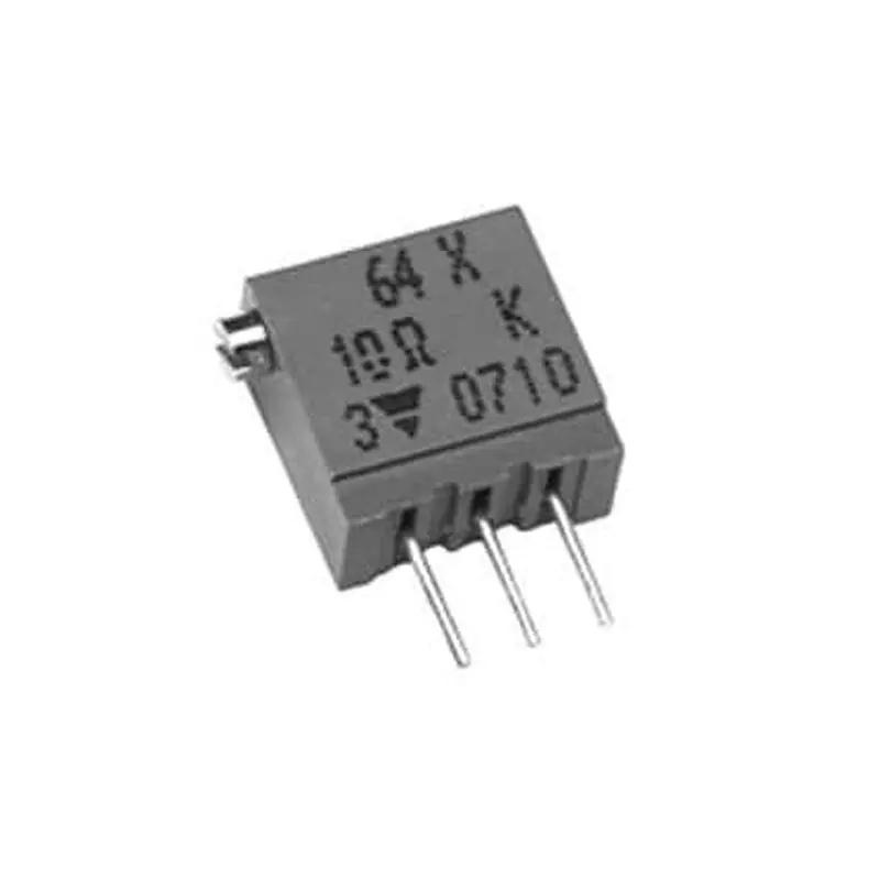 Vishay Multiturn Trimmer Resistor PC Pin Termination 1 kOhms Resistance, 594-64X102