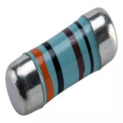 MULTICOMP PRO MELF SMD Resistor 22 ohm Resistance 250 mW Power Rating, MCCSRV0204FTDV0220 (Pack of 5)