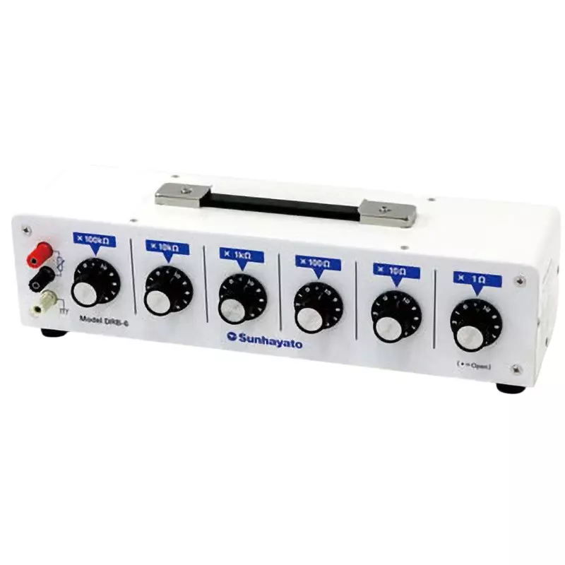 Sunhayato Variable Resistor (Min) 0, (max) 1111110 ohm Resistance Value 50 V AC (1 minute) Withstand Voltage, DRB-6