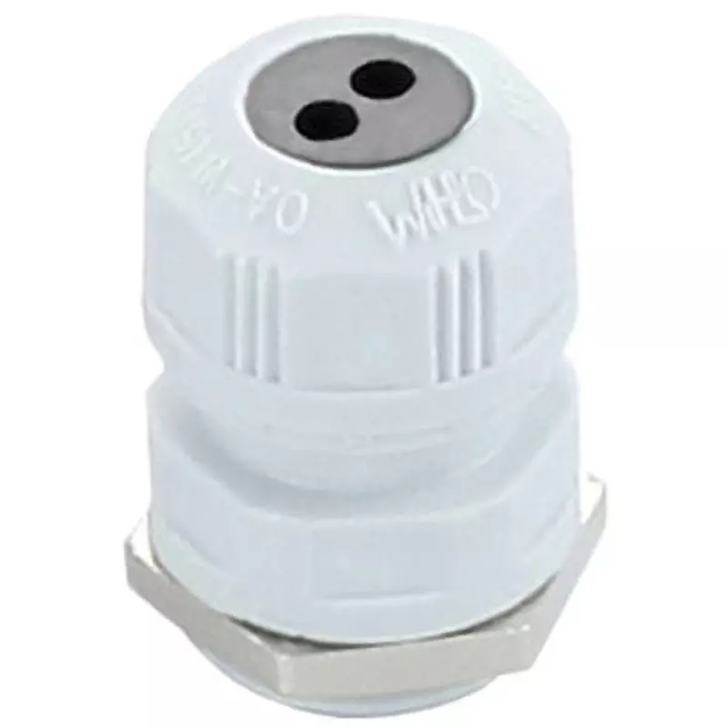 Ohm Electric Oil-Resistant Waterproof Capcon 2 No. of Mounting Holes IP67 Protection Class, OAW15M302C1 (Pack of 20)