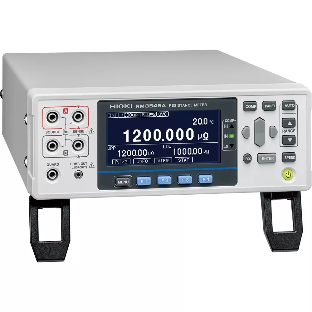 Hikoki Resistance Meter AC 100 V to 240 V Power Supply Contact check, zero adjustment (within ±50% off scale, RM3545A-1