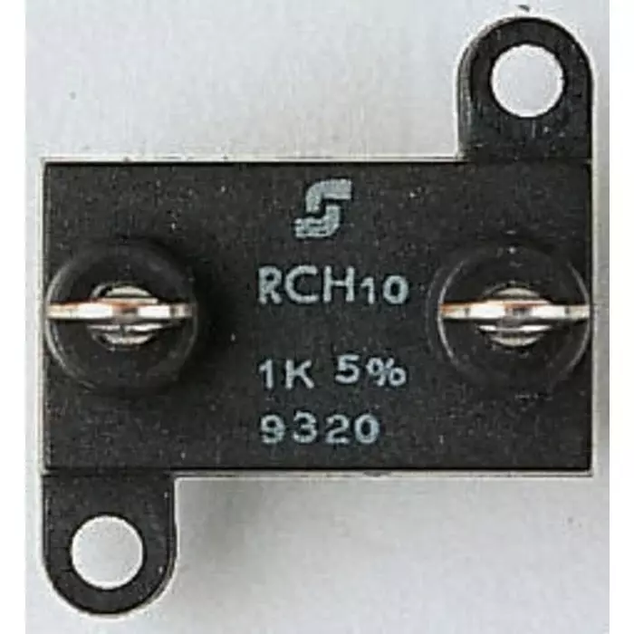 Vishay Chassis Mount Resistor Thick Film 25 W Power Rating 1 kΩ Resistance, RCH25S10000JS06