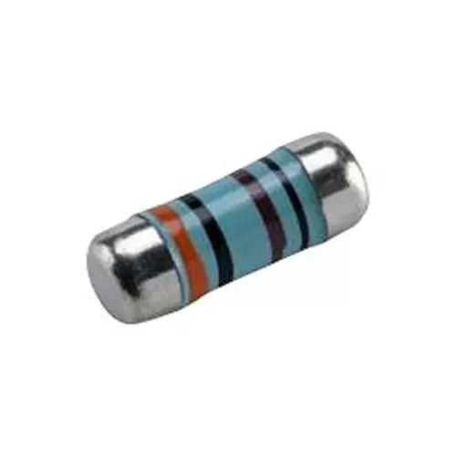TE CONNECTIVITY MELF RES, AUTO, METAL FILM, 10R, 0207, SMA-A0207FTDT10R (Pack of 5)
