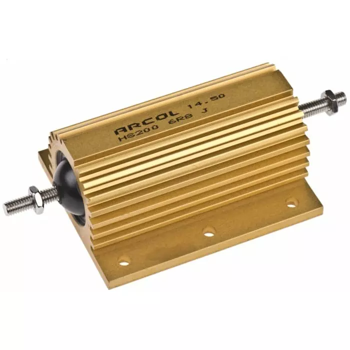 Arcol 6.8 Ω 200W Wire Wound Chassis Mount Resistor ±5%, HS200 6R8 J