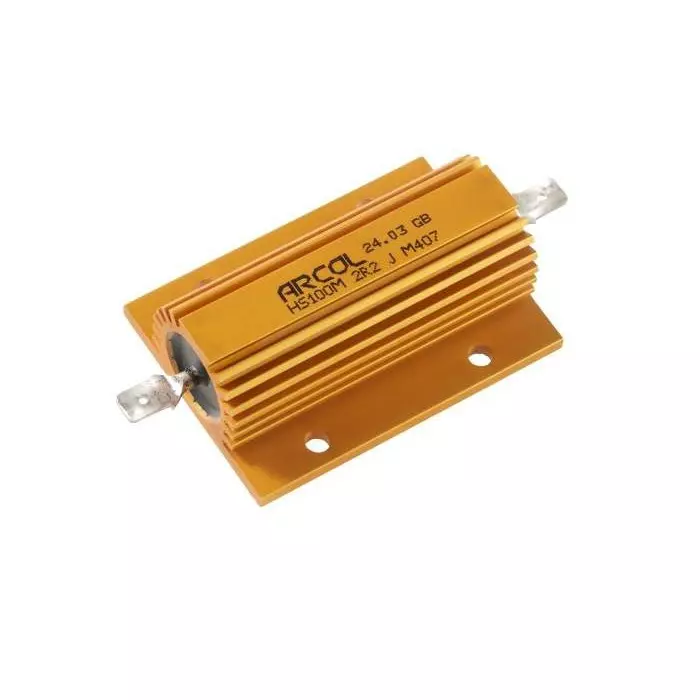 Arcol 100W Aluminium Chassis Mount Resistor 5%, HS100M 33R JM407