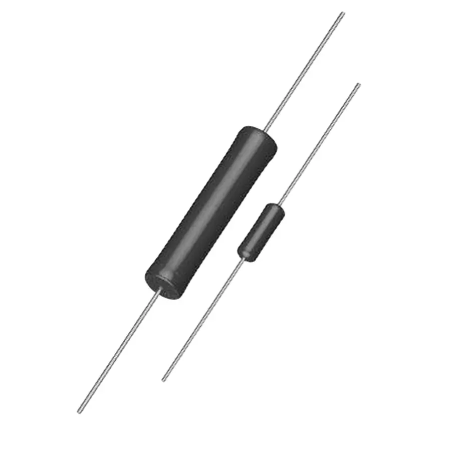 Vishay Wirewound Resistor 5.1 Ohms Resistance 1 W Power, GN0015R100FB1280