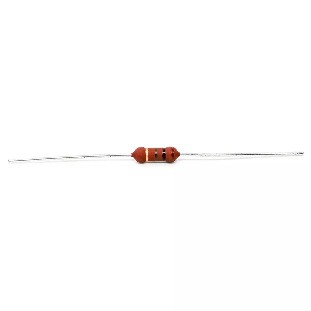 TE CONNECTIVITY Metal Film Resistor Axial Termination 75 Ohms Resistance, RR01J75RTB