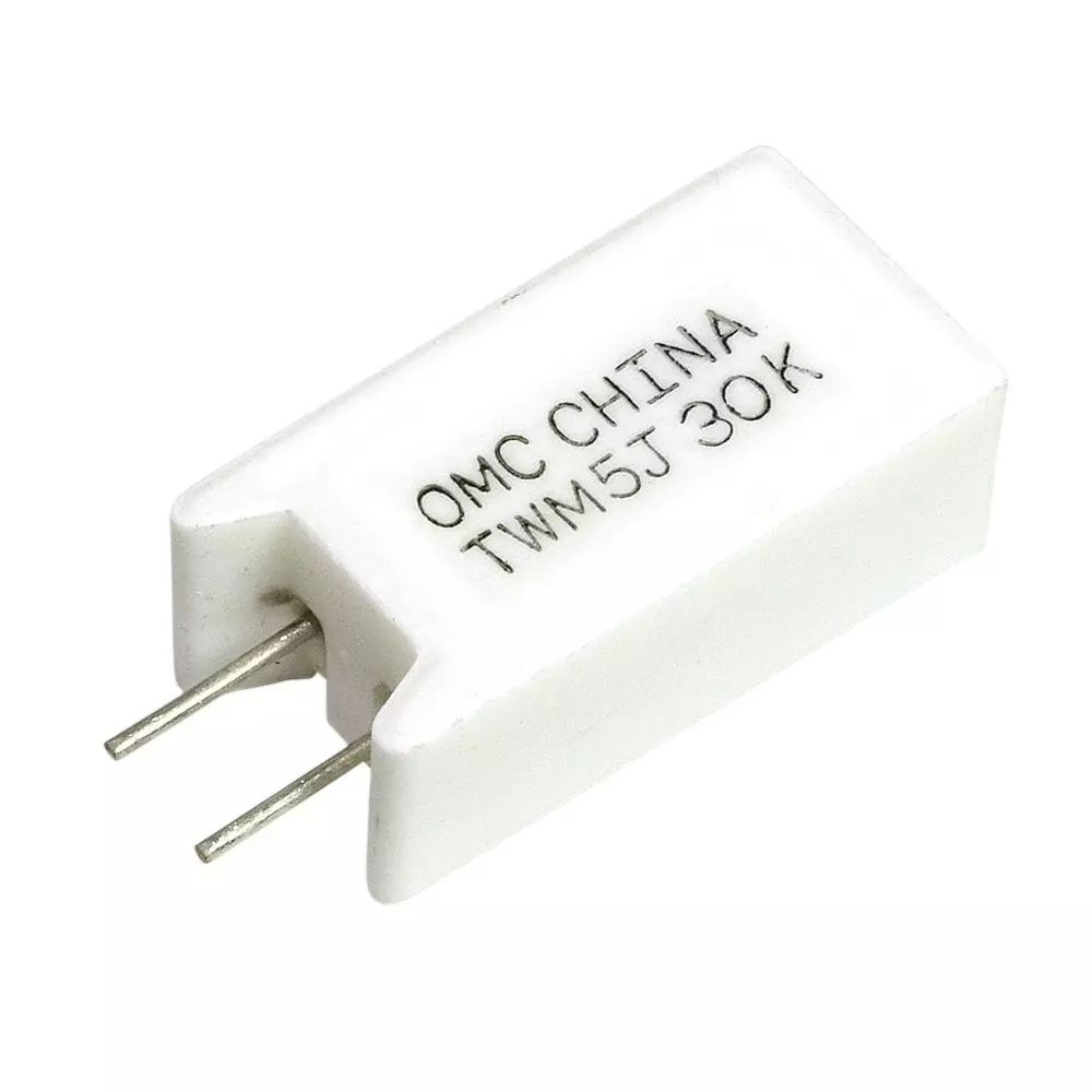 Ohmite Metal Oxide Resistor Radial Termination 2.7 kOhms Resistance, 588-TWM5J2K7E