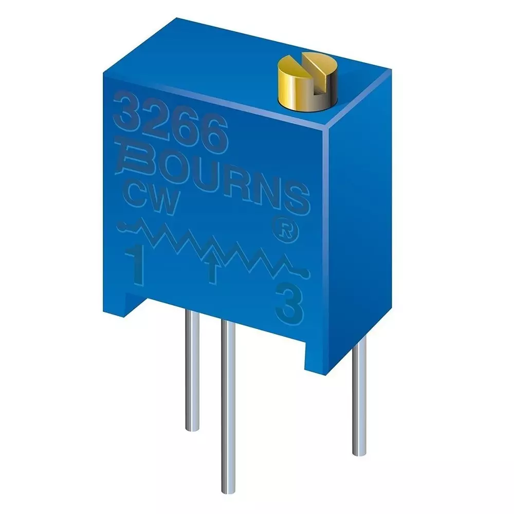 Bourns Multiturn Trimmer Resistor PC Pin Termination 50 kOhms Resistance, 652-3266Y-1-503RLF