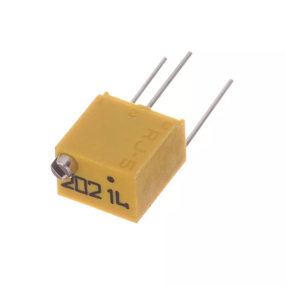 NIDEC COMPONENTS Multiturn Trimmer Resistor PC Pin Termination 2 kOhms Resistance, 229-RJ-5EW202