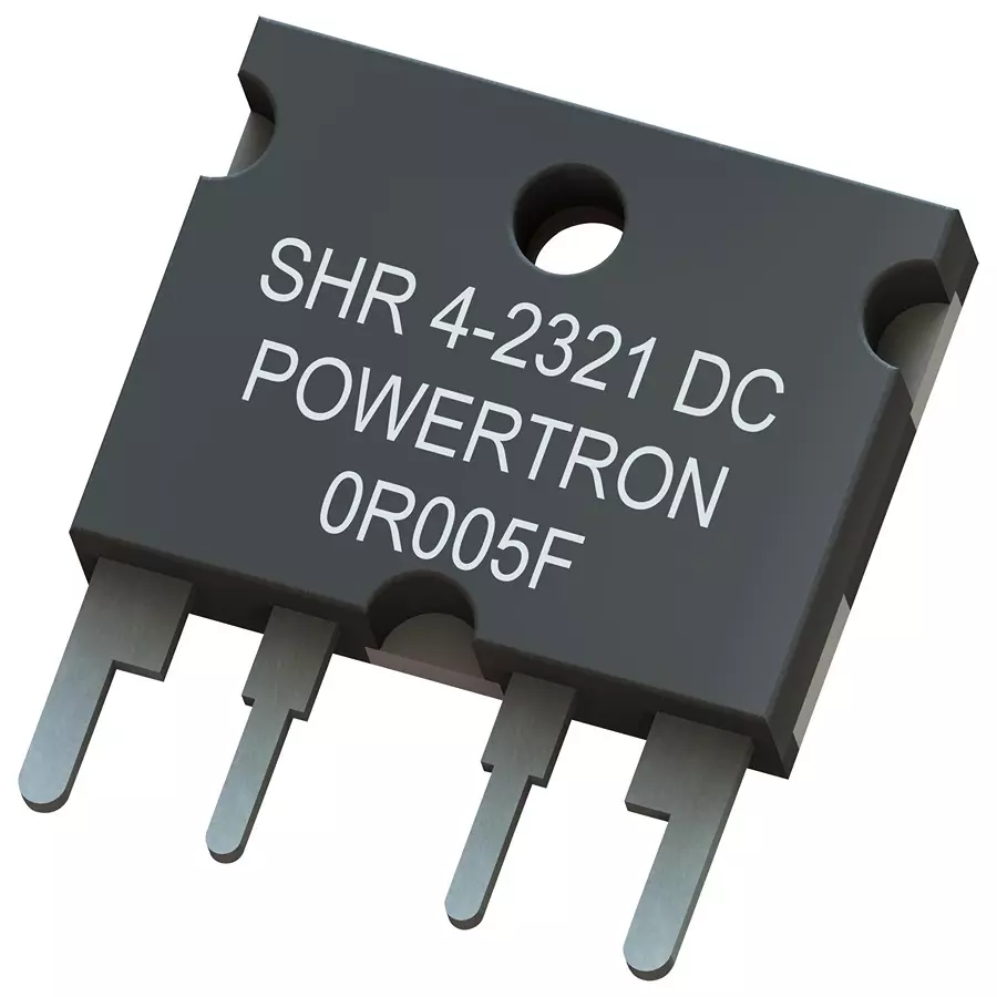 POWERTRON Res, 0R1, 1%, 40W, Sip, Metal Foil, SHR 4-2321 0R100 S 1% M