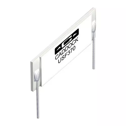 CADDOCK Res, 1M, 0.75W, Radial, Metal Film, USF370-1.00M-0.1%-5PPM