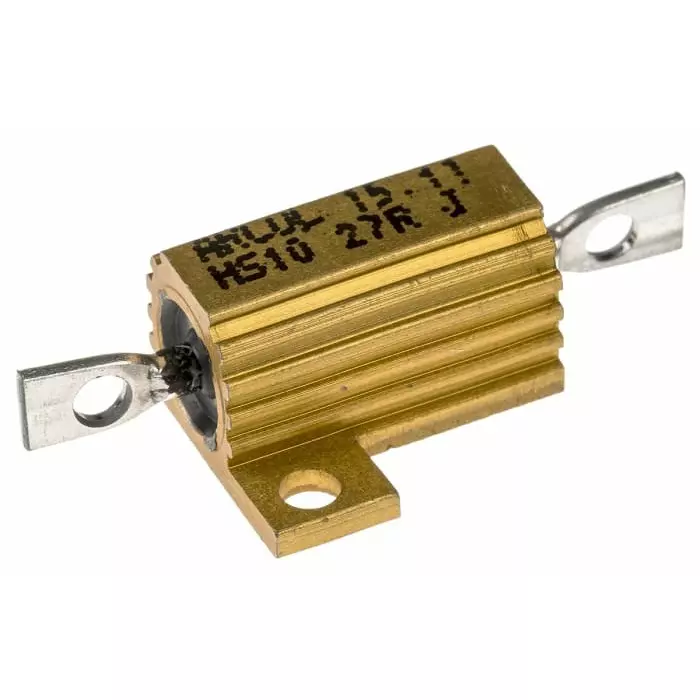 Arcol 27 Ω 10W Wire Wound Chassis Mount Resistor ±5%, HS10 27R J