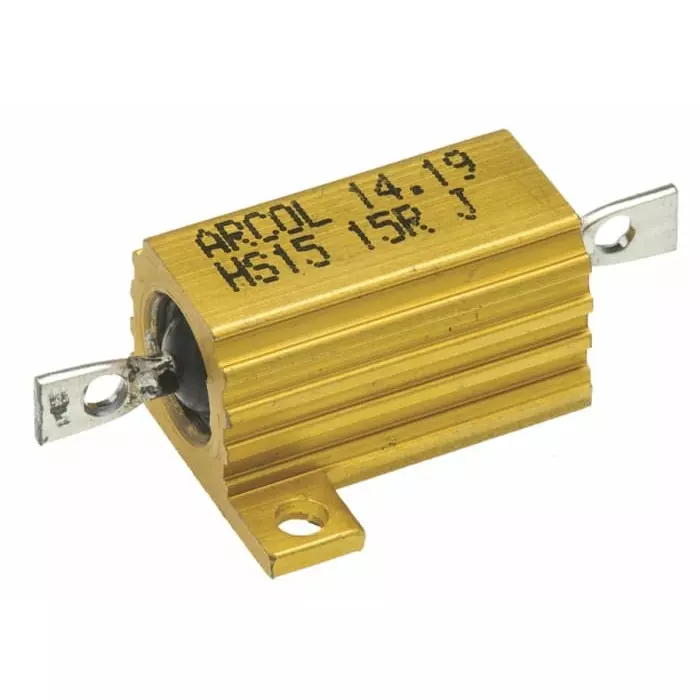 Arcol 15 Ω 15W Wire Wound Chassis Mount Resistor ±5%, HS15 15R J